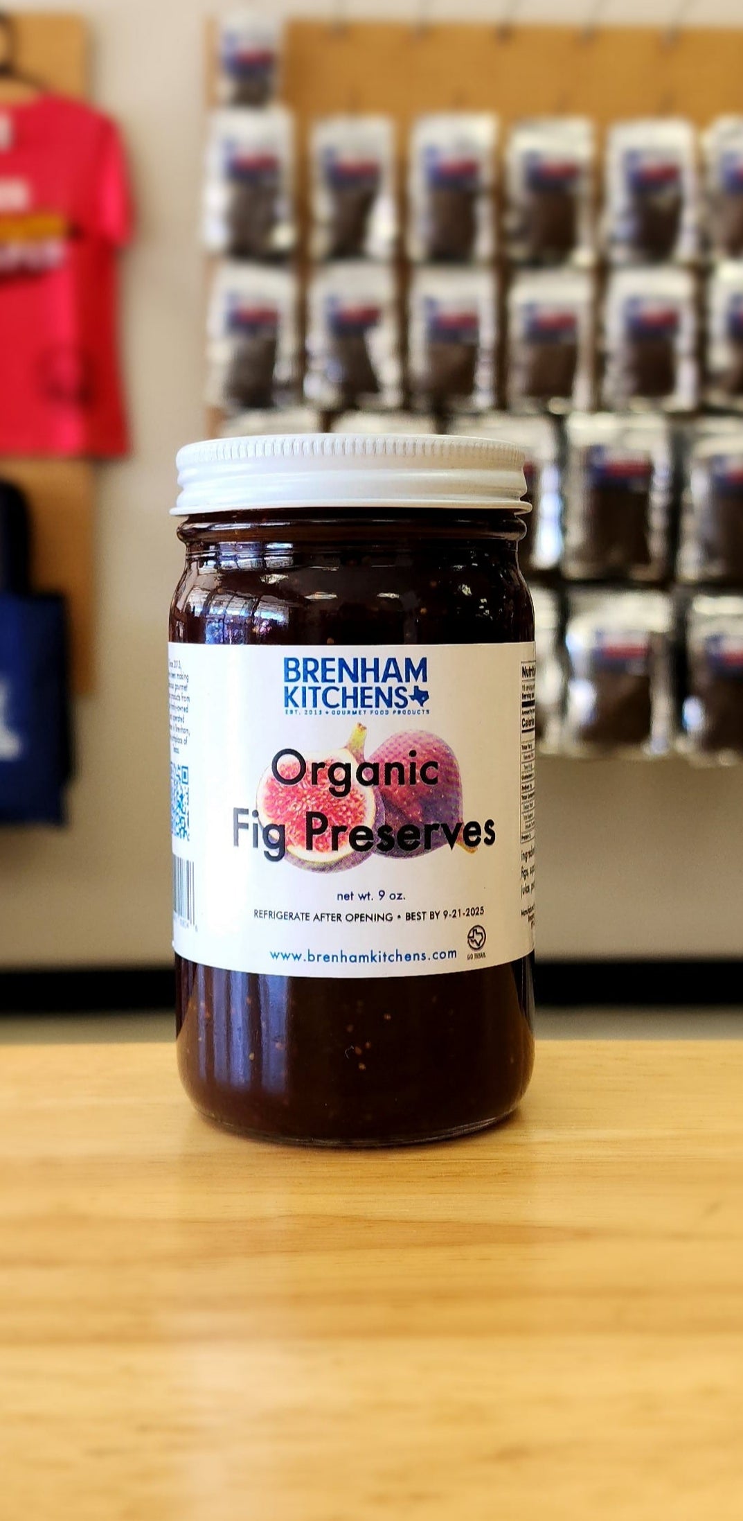 Brenham Kitchens - Organic Fig Preserves