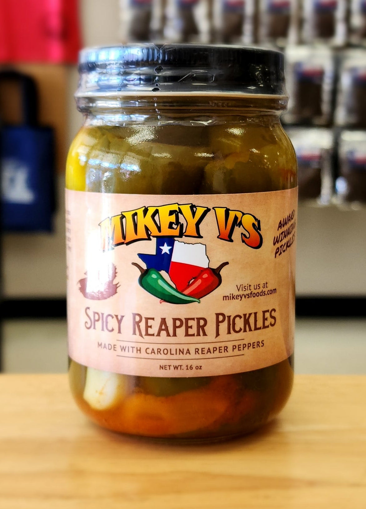 Mikey V's Spicy Reaper Pickles