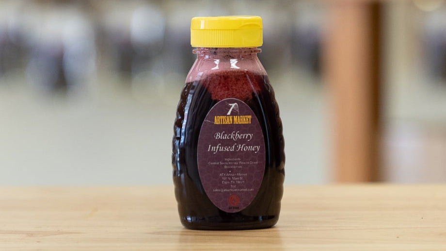 Blackberry Infused Honey