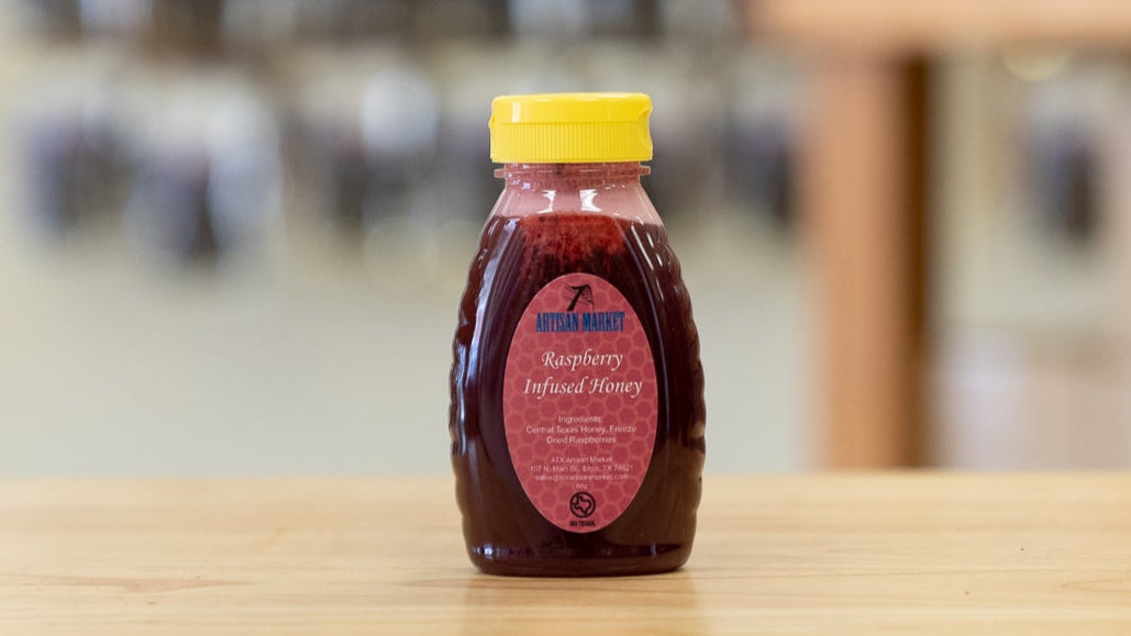 Raspberry Infused Honey