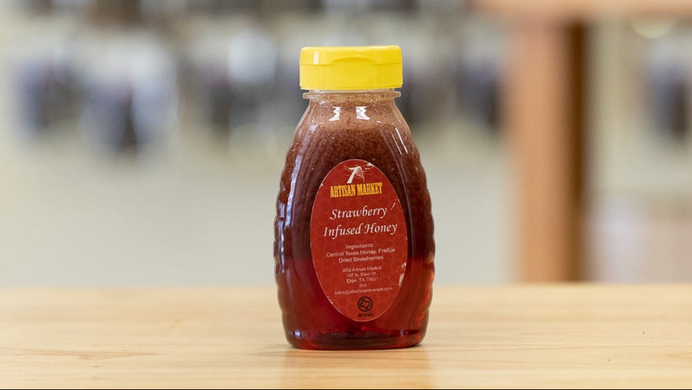 Strawberry Infused Honey