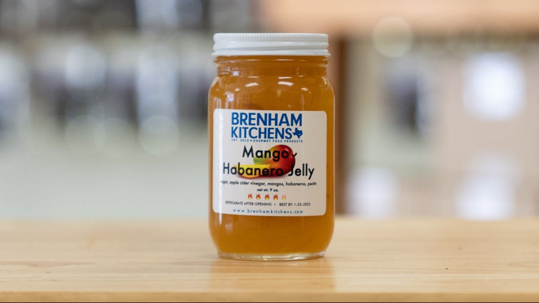 Brenham Kitchens - Mango Habanero Jelly
