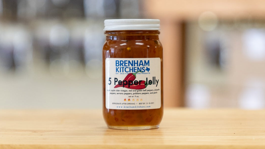 Brenham Kitchens - 5 Pepper Jelly