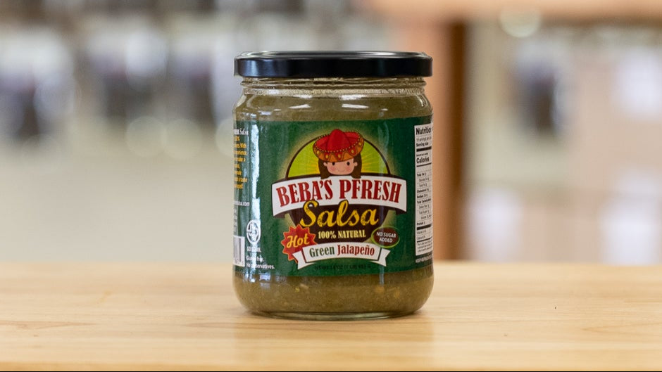 Beba's Pfresh Salsa - Green Jalapeno