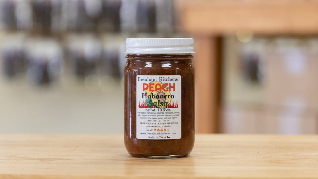 Brenham Kitchens - Peach Habanero Salsa