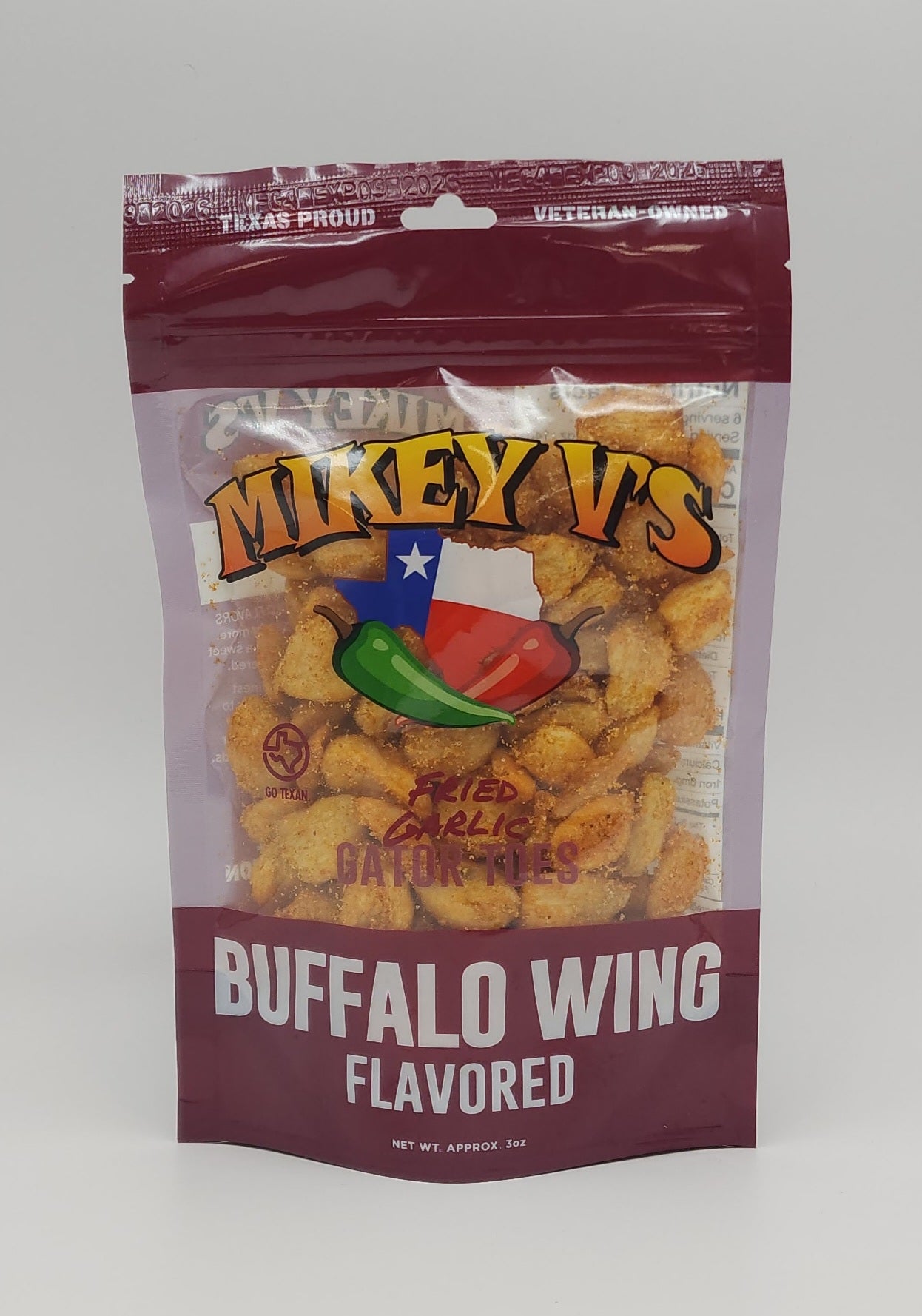 Mikey V's - Buffalo Wing Gator Toes (Fried Garlic)