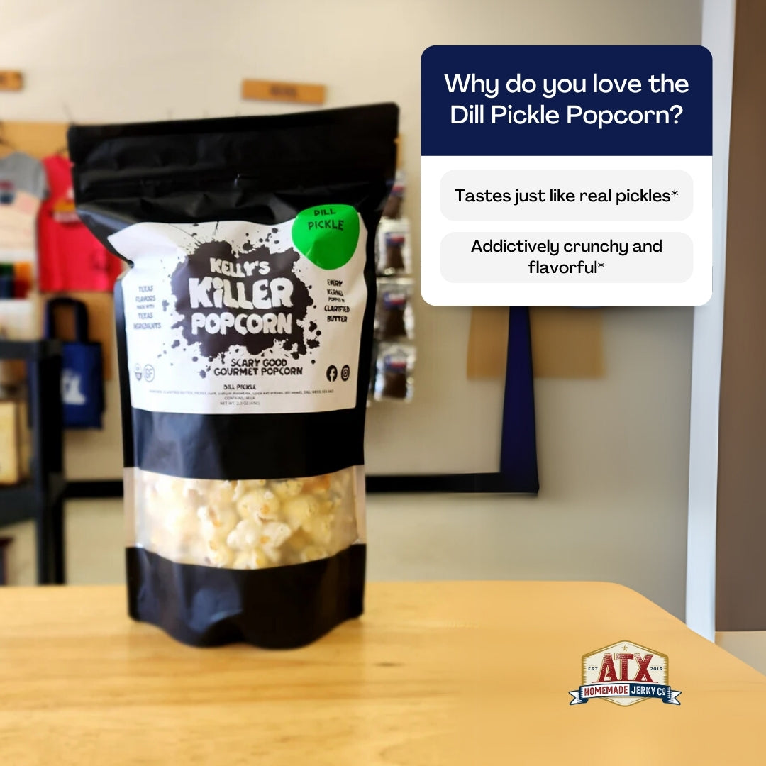 Kelly's Killer Popcorn - Dill Pickle