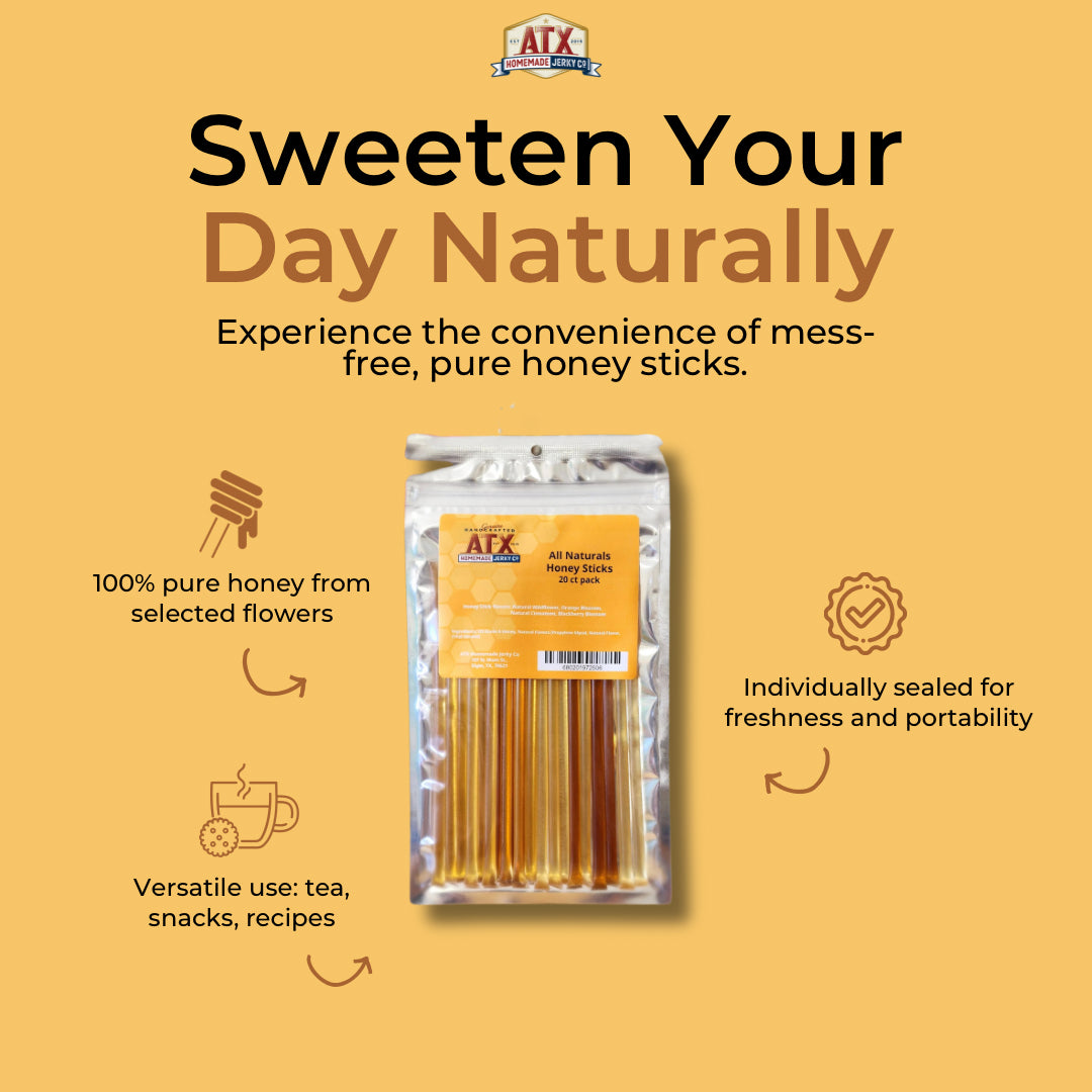 Honey Sticks - All Naturals Pack
