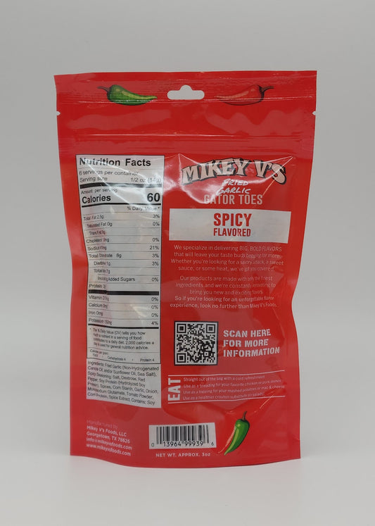 Mikey V's - Spicy Gator Toes (Fried Garlic)