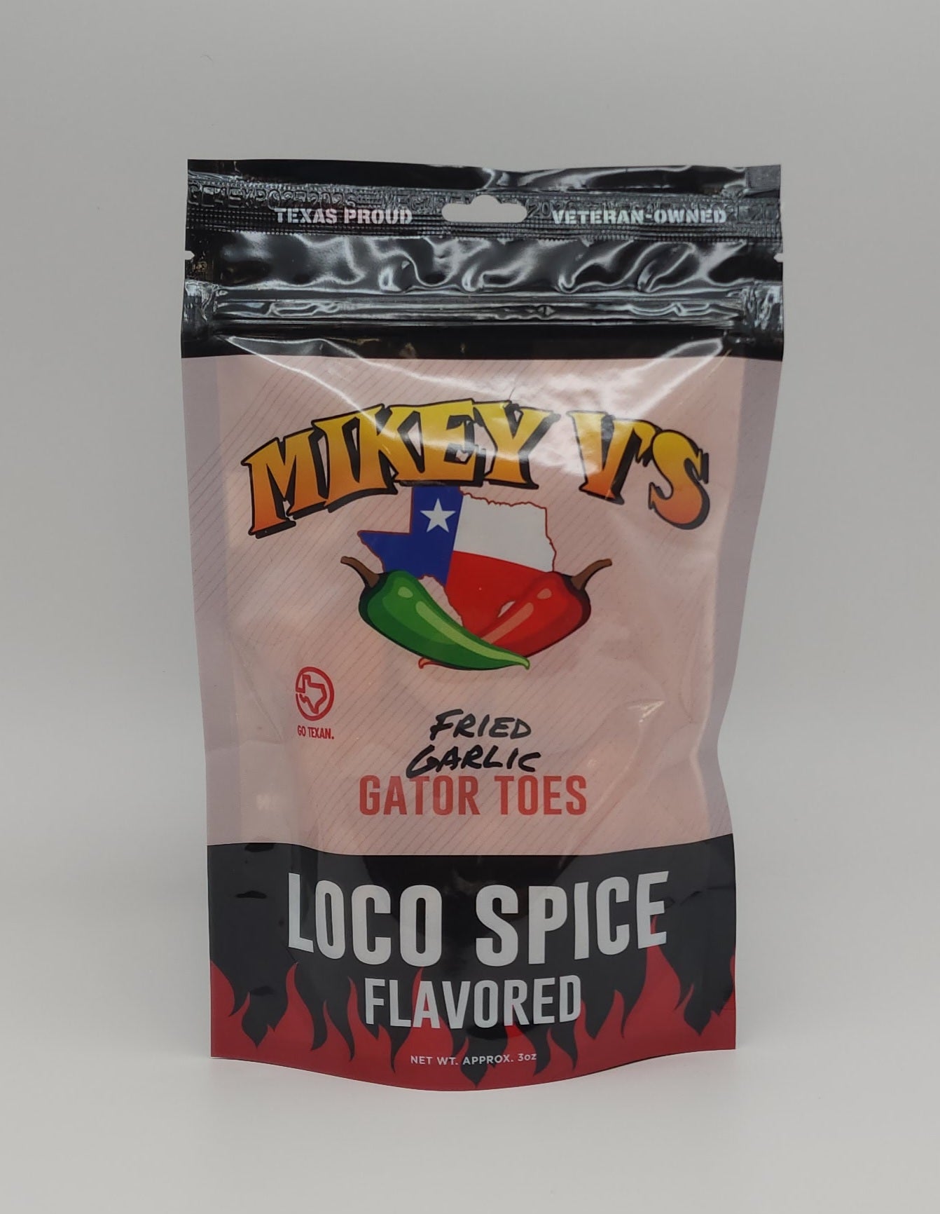 Mikey V's - Loco Spice Gator Toes (Fried Garlic)