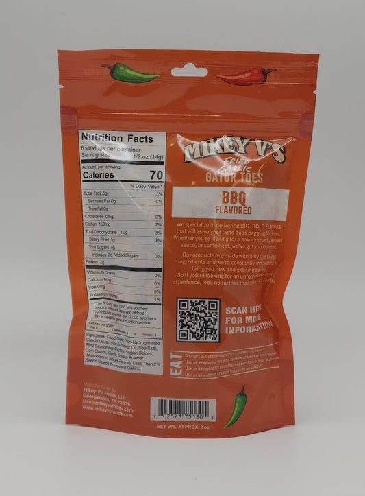 Mikey V's - BBQ Gator Toes (Fried Garlic)