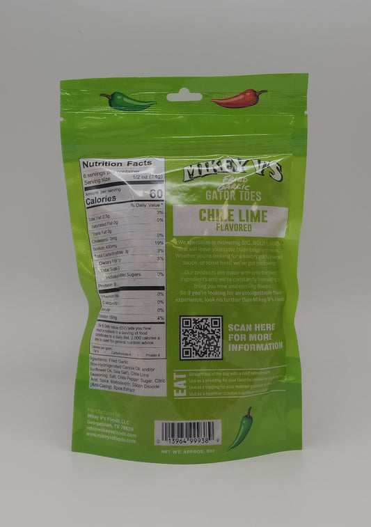 Mikey V's - Chile Lime Gator Toes (Fried Garlic)