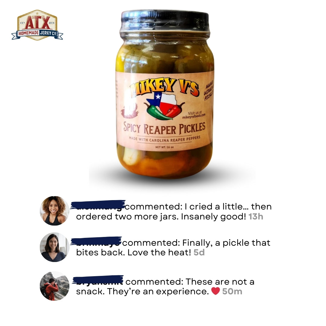 Mikey V's Spicy Reaper Pickles