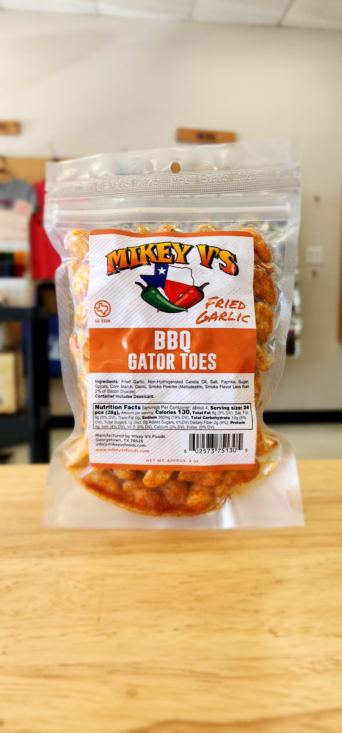 Mikey V's - BBQ Gator Toes (Fried Garlic)