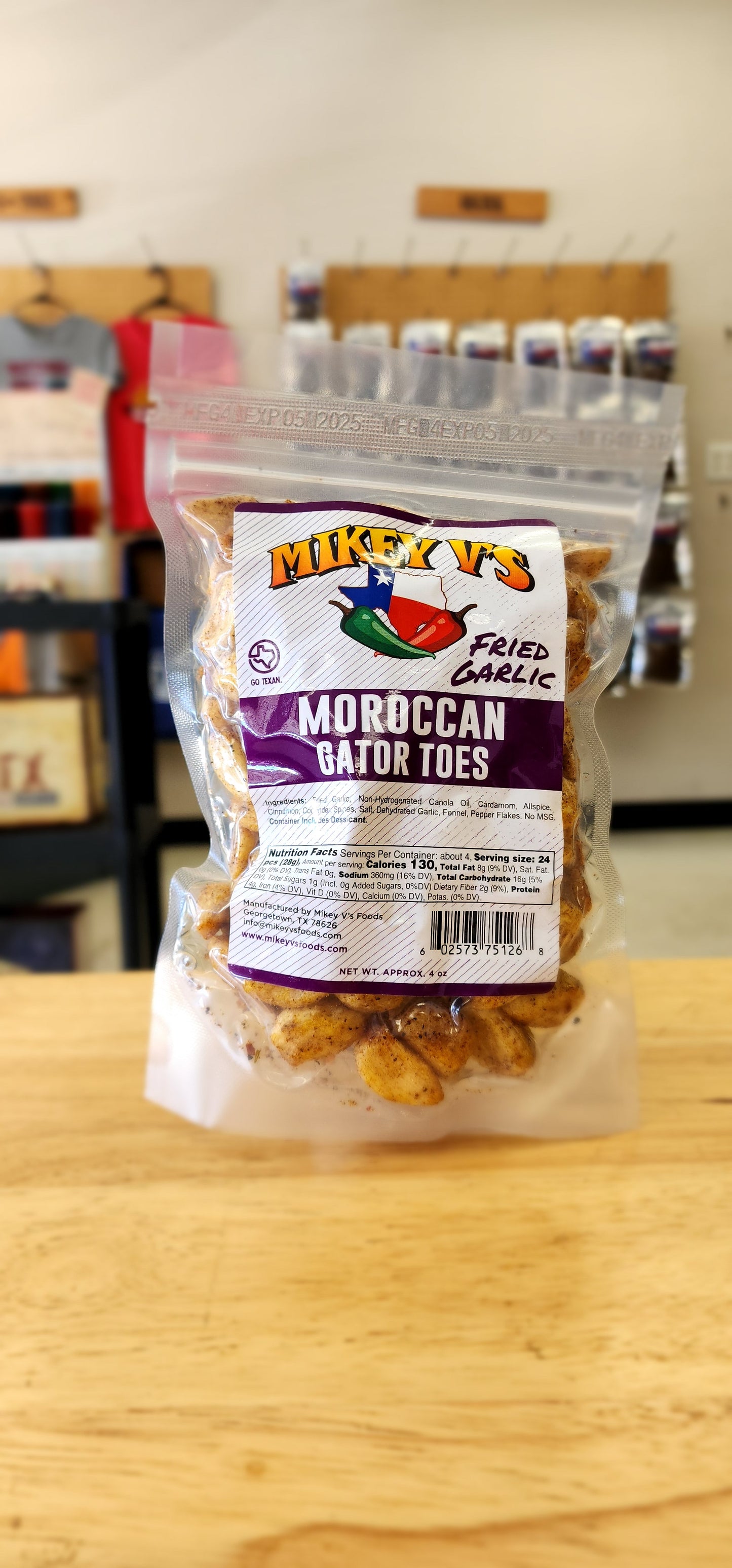 Mikey V's - Moroccan Gator Toes (Fried Garlic)