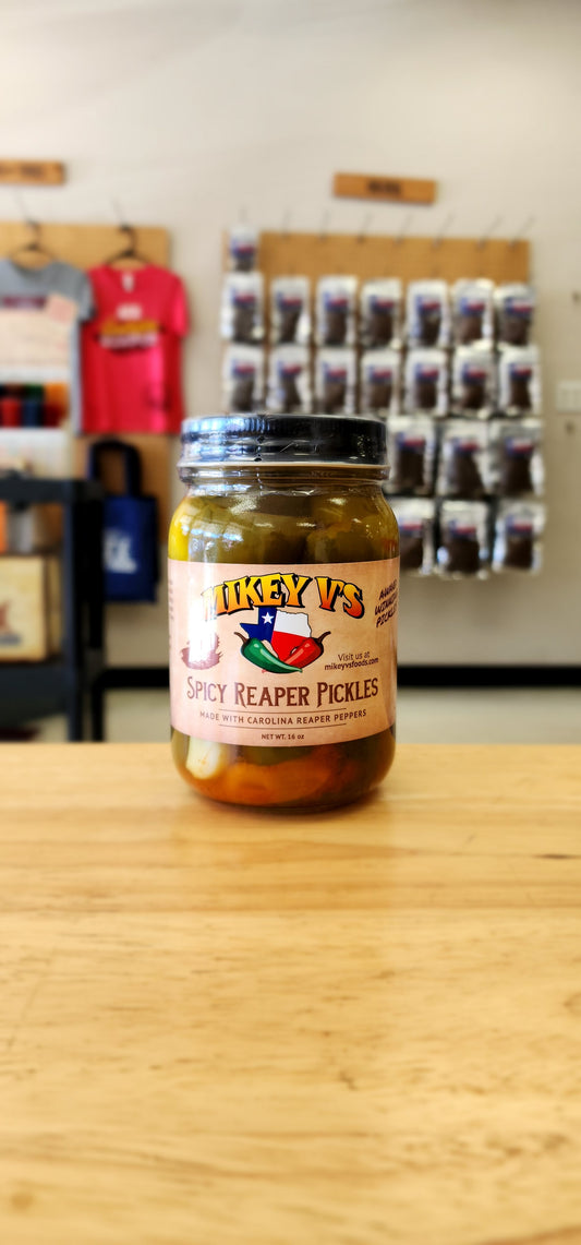 Mikey V's Spicy Reaper Pickles