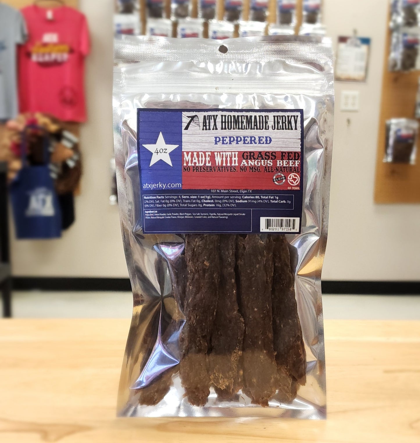 Peppered Beef Jerky