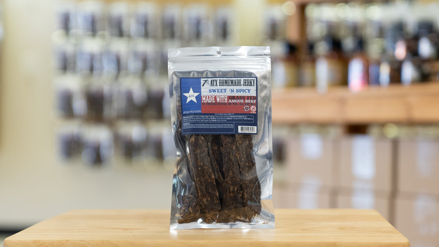 Sweet 'N Spicy Beef Jerky