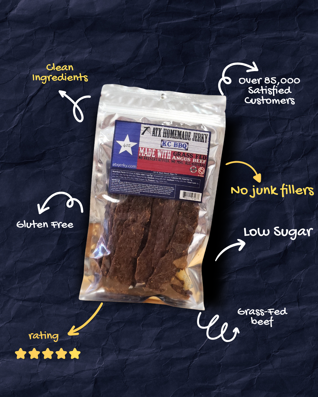 KC BBQ Beef Jerky