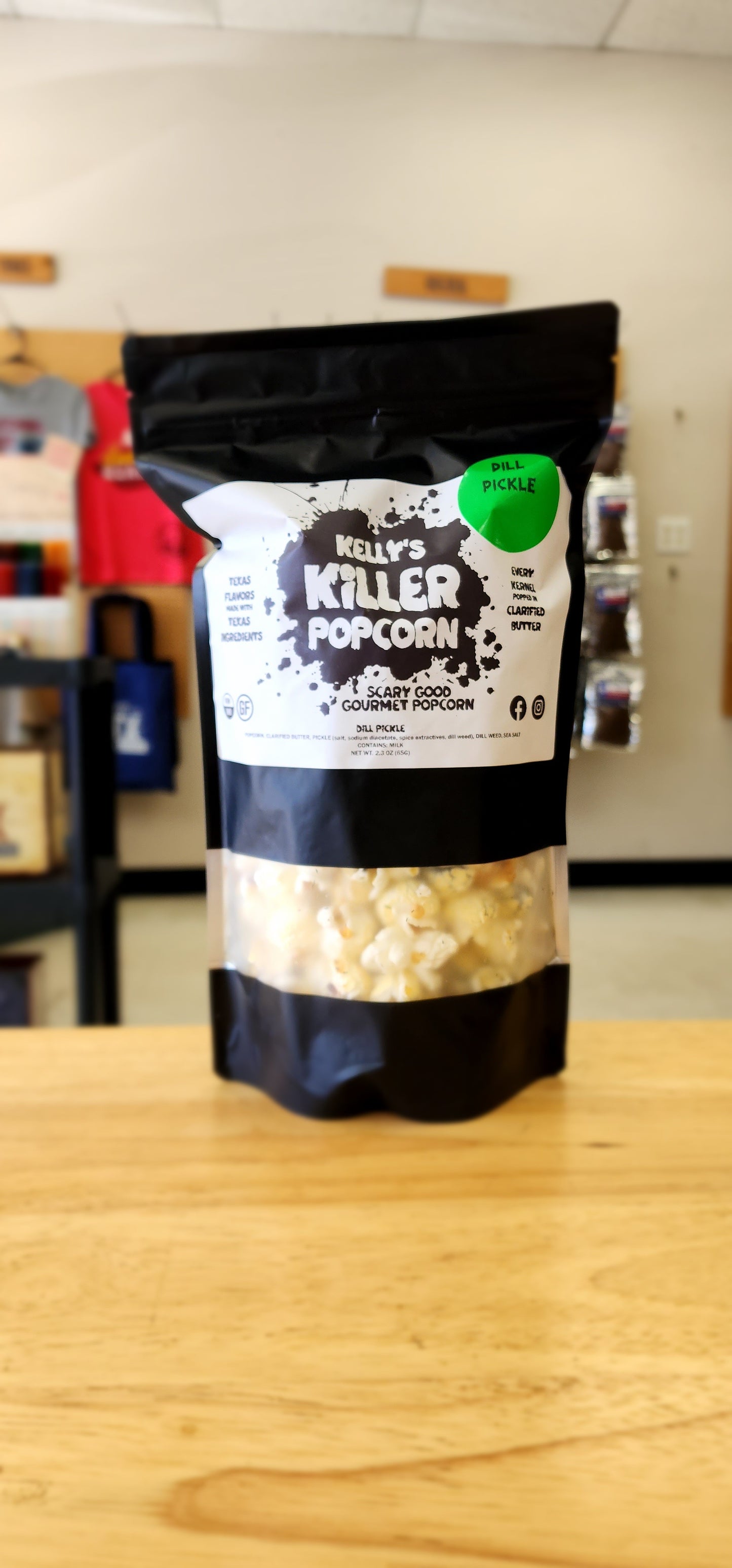 Kelly's Killer Popcorn - Dill Pickle