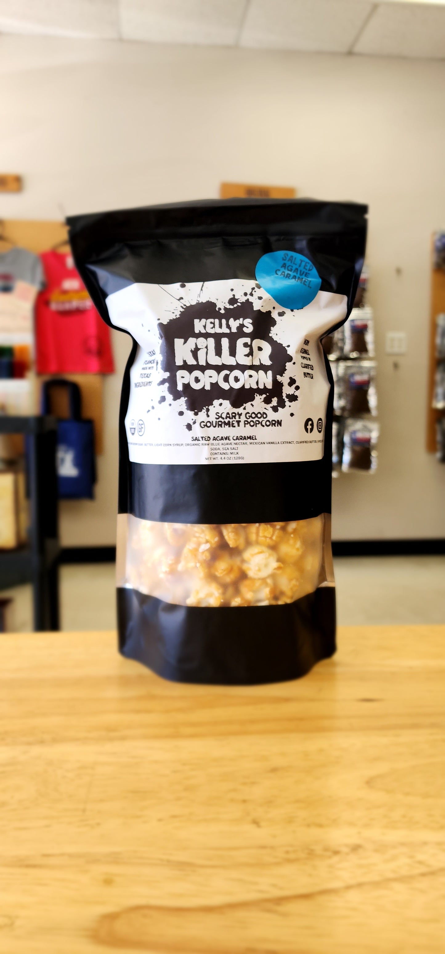 Kelly's Killer Popcorn - Salted Agave Caramel