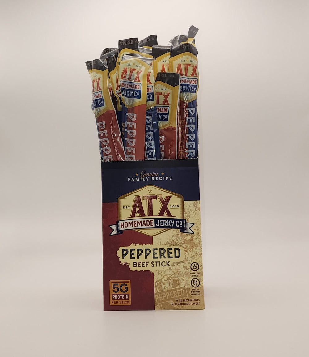 Peppered Beef Sticks