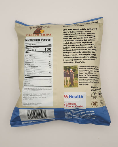 Teddy's Tallow Chips - Vinegar