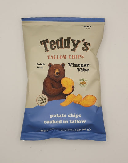 Teddy's Tallow Chips - Vinegar