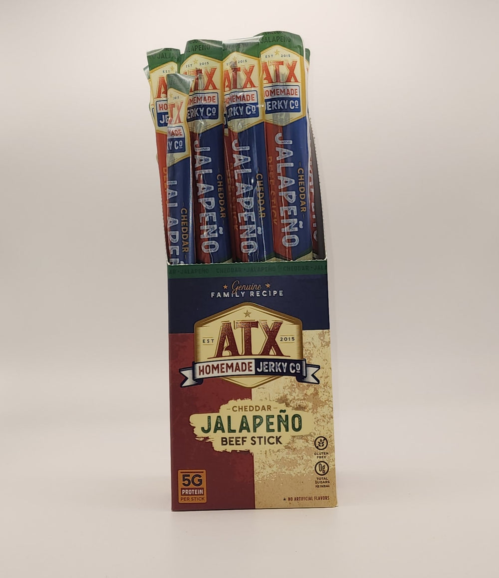 Jalapeño Cheddar Beef Sticks