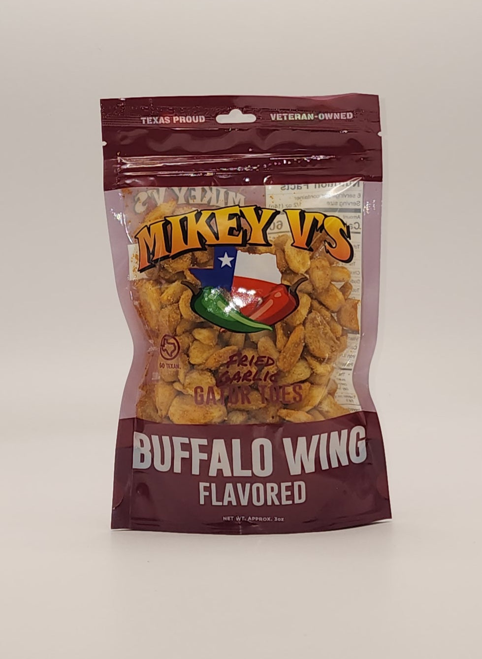 Mikey V's - Buffalo Wing Gator Toes (Fried Garlic)