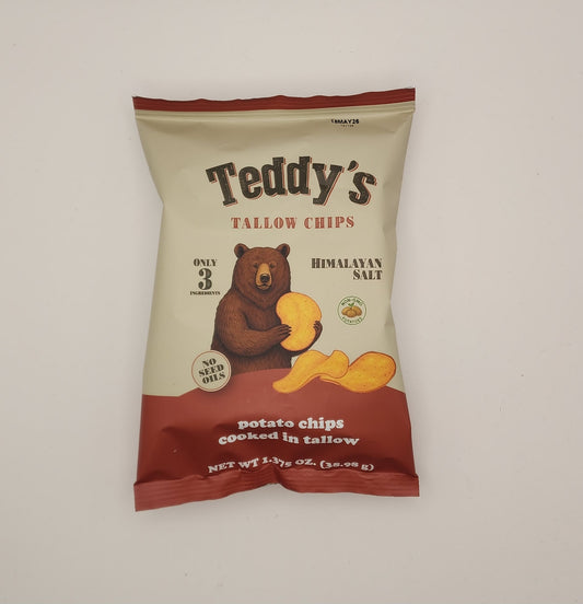Teddy's Tallow Chips - Himalayan Salt